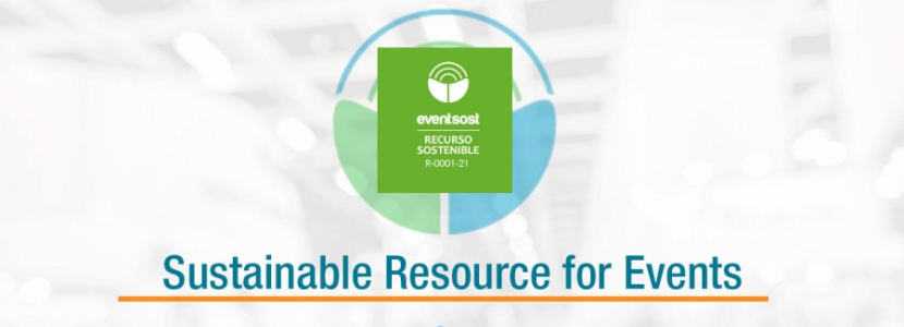 EventsCase announces its successful certification as a sustainable resource for events.