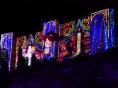 videomapping sobre La Alcazaba de Málaga