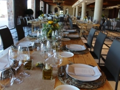 Salón Mirador montaje boda