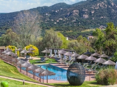 Piscina y jardines