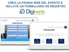 Página Web y Formulario de Registro