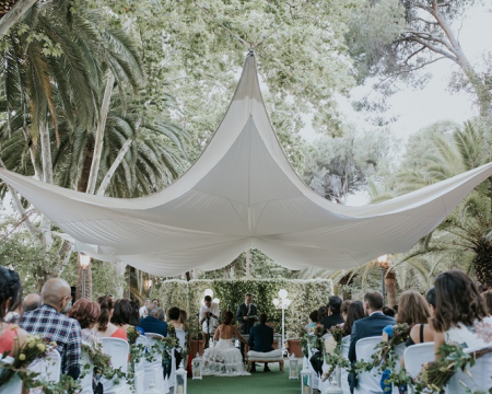 Bodas civiles en Jardín Botánico Málaga