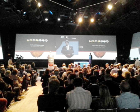 Gala de Premios "Copa Jerez" en la sala auditorio