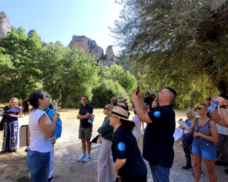 Visita con grupo en el Cañón del Río Lobos (Soria)
