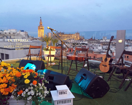 Hotel Inglaterra en Sevilla