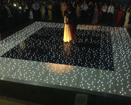 pistas de baile Led para bodas en Marbella