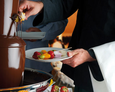 alquiler de fuentes de chocolate para bodas