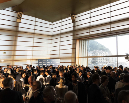 Congreso en el foyer del Kursaal