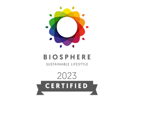 sello de sostenibilidad Biosphere