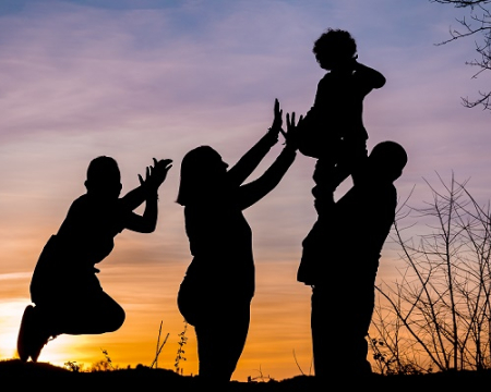 Family photo Michal Carbol