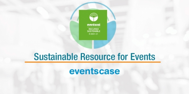 EventsCase announces its successful certification as a sustainable resource for events.