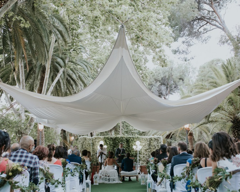 Bodas civiles en Jardín Botánico Málaga