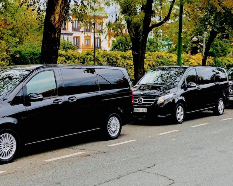 Minivan con chofer en Sevilla, V-Class con conductor 7 pax