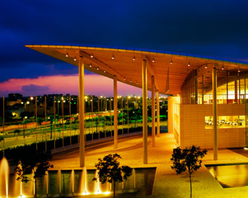 Palacio de Congresos de València vista exterior